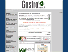 Tablet Screenshot of gastrowissen.de